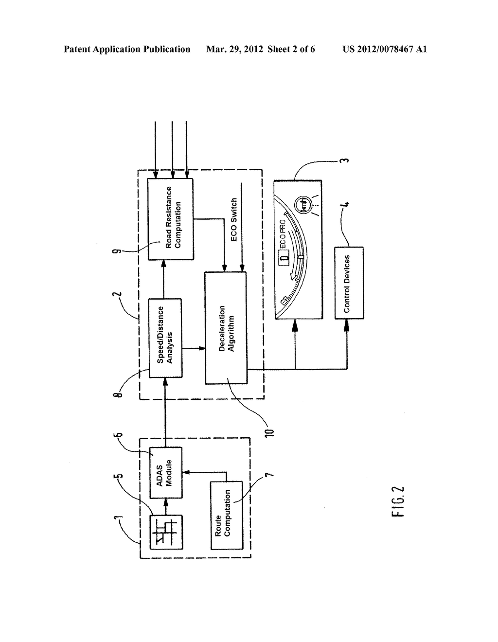 Driver Assistance System for Assisting the Driver for the Purpose of     Consumption-Controlled Driving - diagram, schematic, and image 03