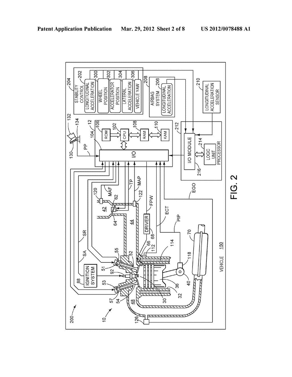 SPARK TIMING ADJUSTMENT BASED ON VEHICLE ACCELERATION - diagram, schematic, and image 03