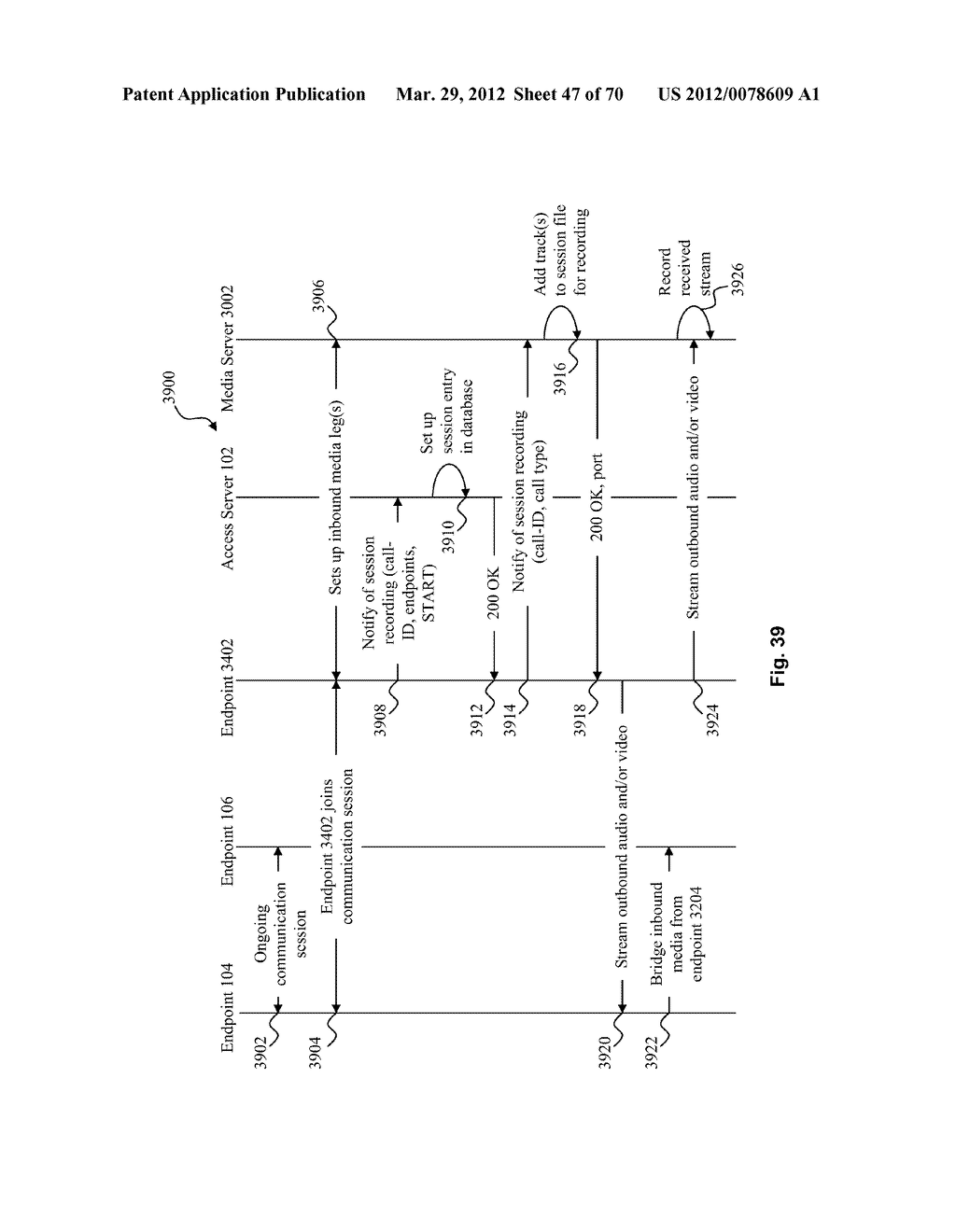 SYSTEM AND METHOD FOR LANGUAGE TRANSLATION IN A HYBRID PEER-TO-PEER     ENVIRONMENT - diagram, schematic, and image 48