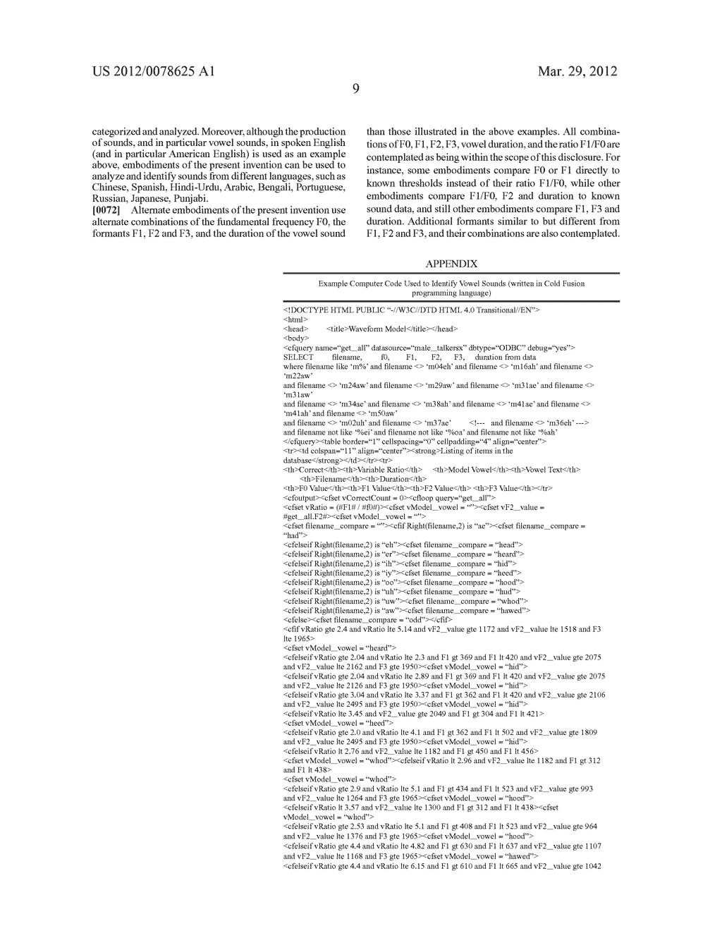 WAVEFORM ANALYSIS OF SPEECH - diagram, schematic, and image 17