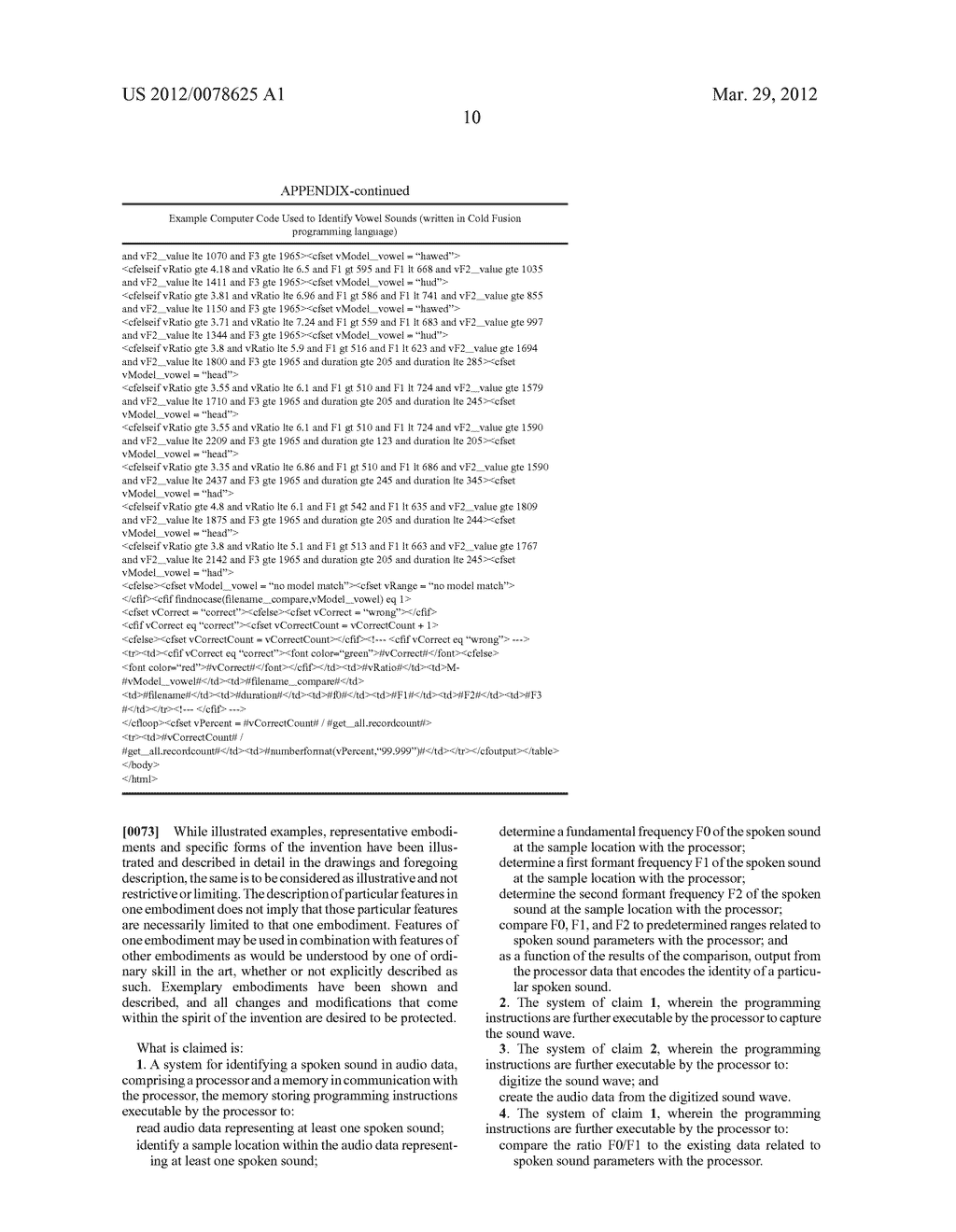 WAVEFORM ANALYSIS OF SPEECH - diagram, schematic, and image 18