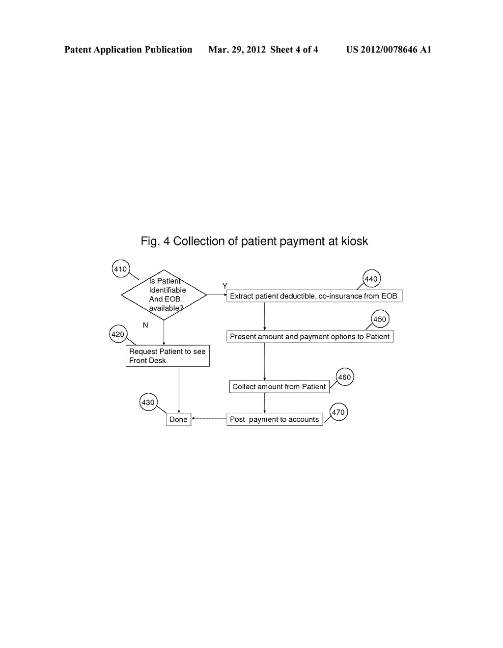 SYSTEM AND A METHOD FOR REAL TIME HEALTHCARE BILLING AND COLLECTION - diagram, schematic, and image 05