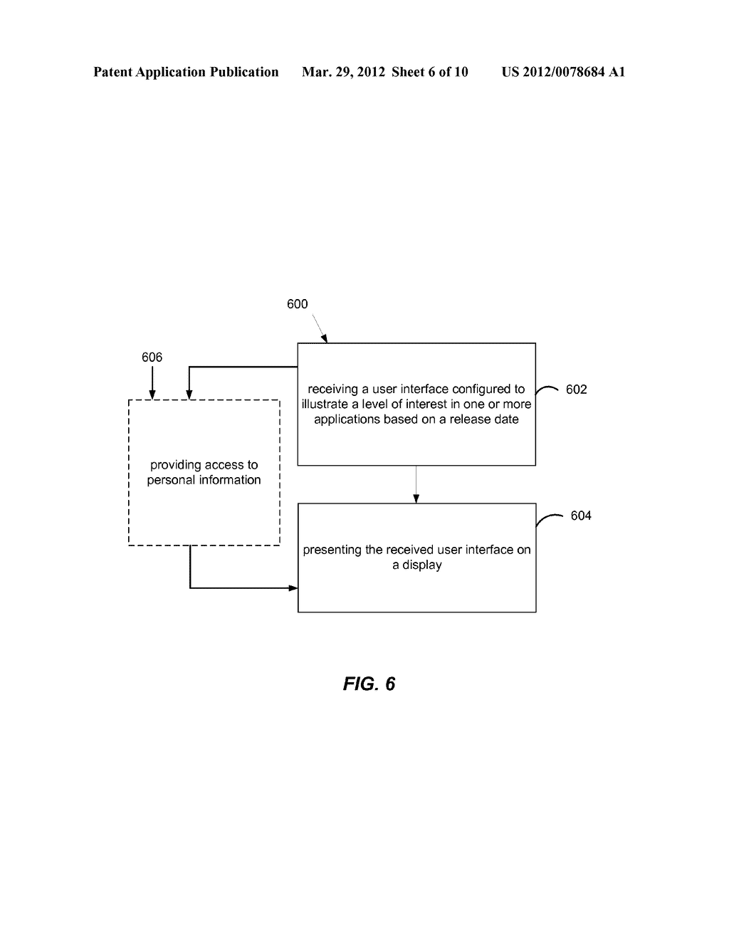 APPARATUS AND METHOD FOR REPRESENTING A LEVEL OF INTEREST IN AN AVAILABLE     ITEM - diagram, schematic, and image 07