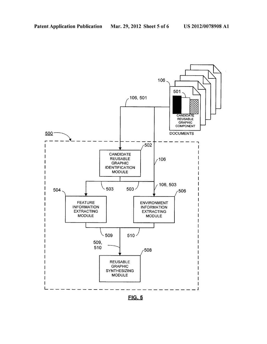 PROCESSING A REUSABLE GRAPHIC IN A DOCUMENT - diagram, schematic, and image 06