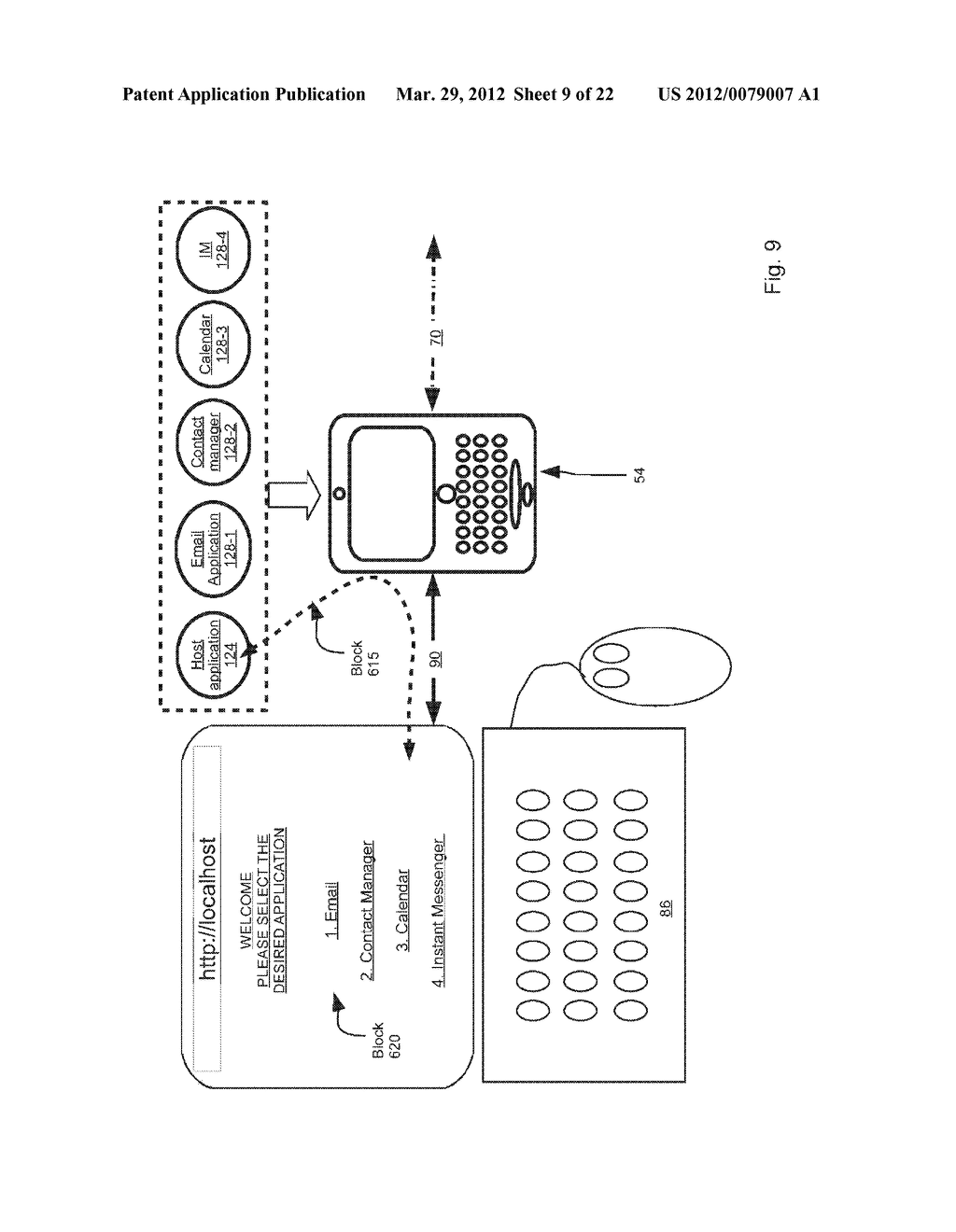 METHOD, APPARATUS AND SYSTEM FOR ACCESSING APPLICATIONS AND CONTENT ACROSS     A PLURALITY OF COMPUTERS - diagram, schematic, and image 10