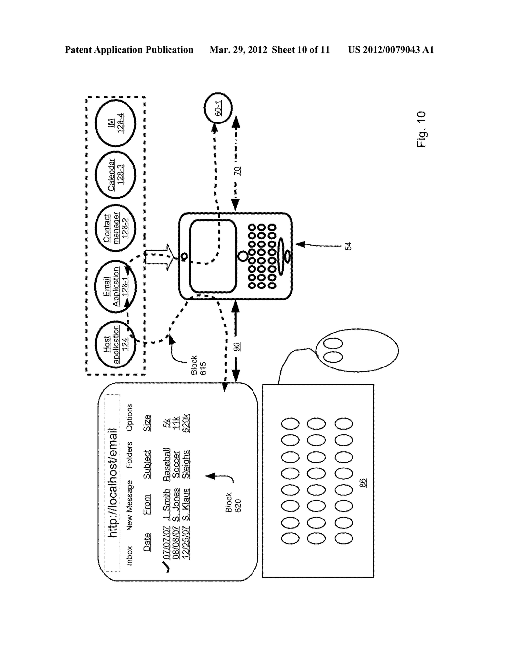 METHOD, APPARATUS AND SYSTEM FOR ACCESSING AN APPLICATION ACROSS A     PLURALITY OF COMPUTERS - diagram, schematic, and image 11