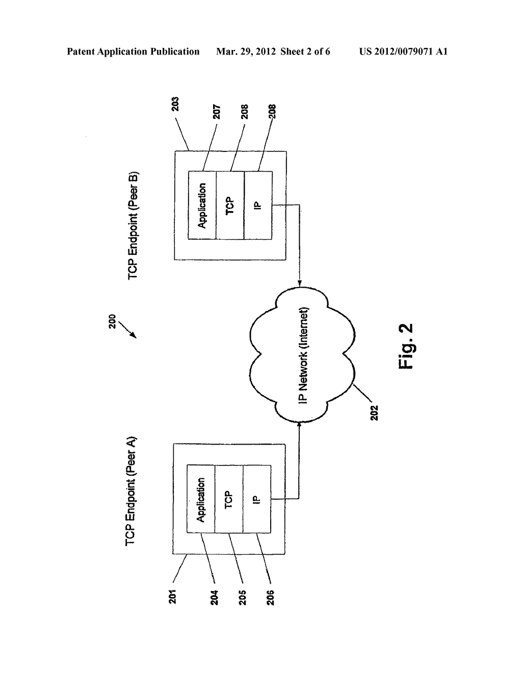 Method and System for Out-of-Band Signaling for TCP Connection Setup - diagram, schematic, and image 03