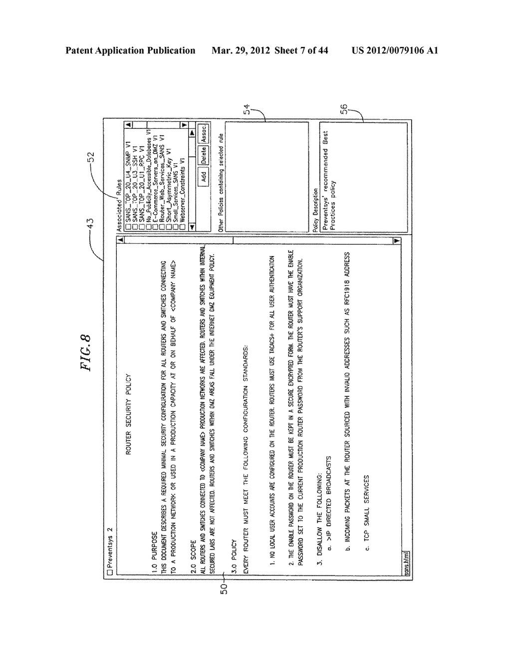 System and Method for Interfacing with Heterogeneous Network Data     Gathering Tools - diagram, schematic, and image 08