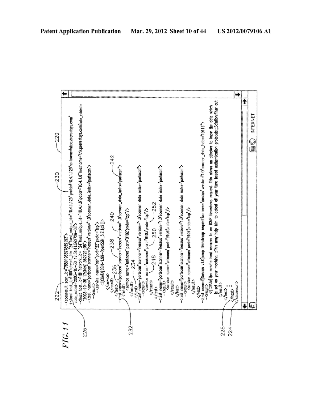 System and Method for Interfacing with Heterogeneous Network Data     Gathering Tools - diagram, schematic, and image 11