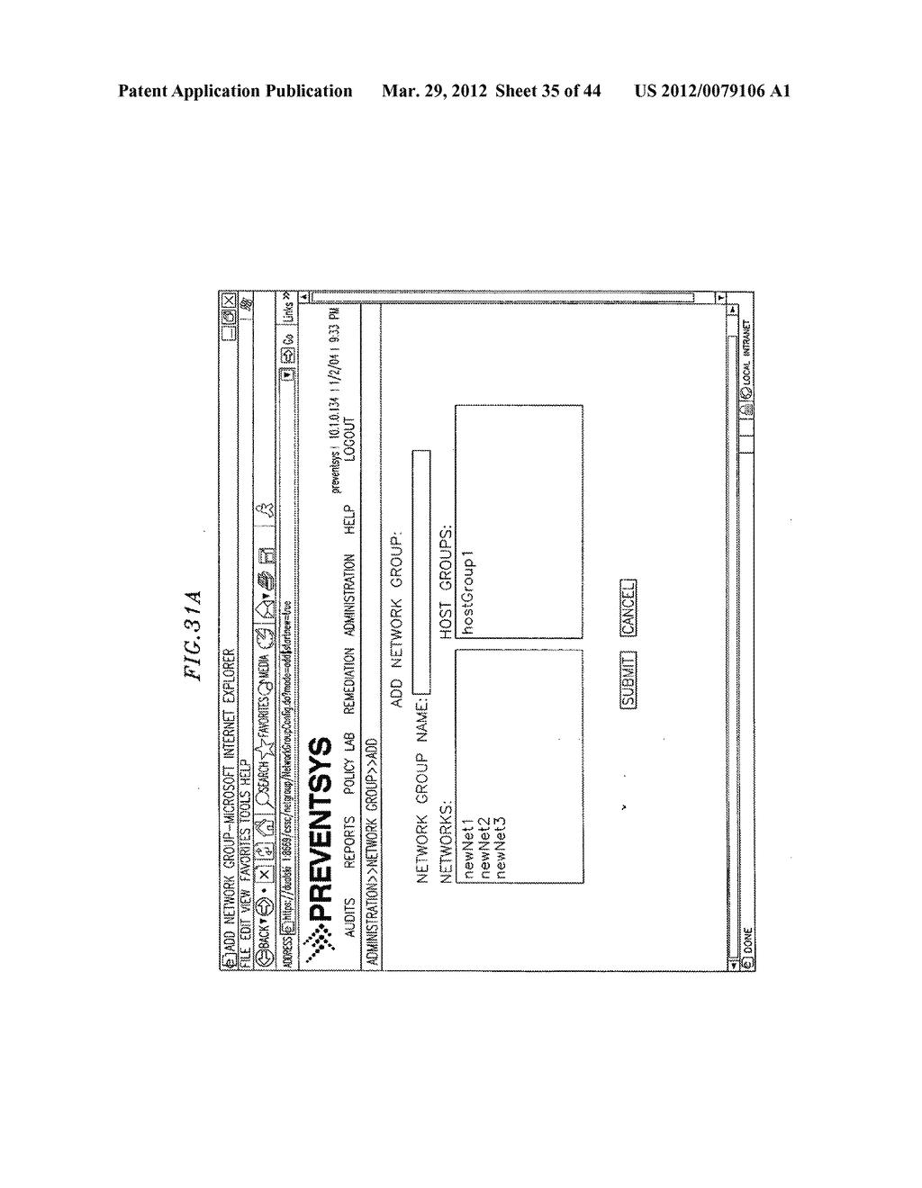 System and Method for Interfacing with Heterogeneous Network Data     Gathering Tools - diagram, schematic, and image 36