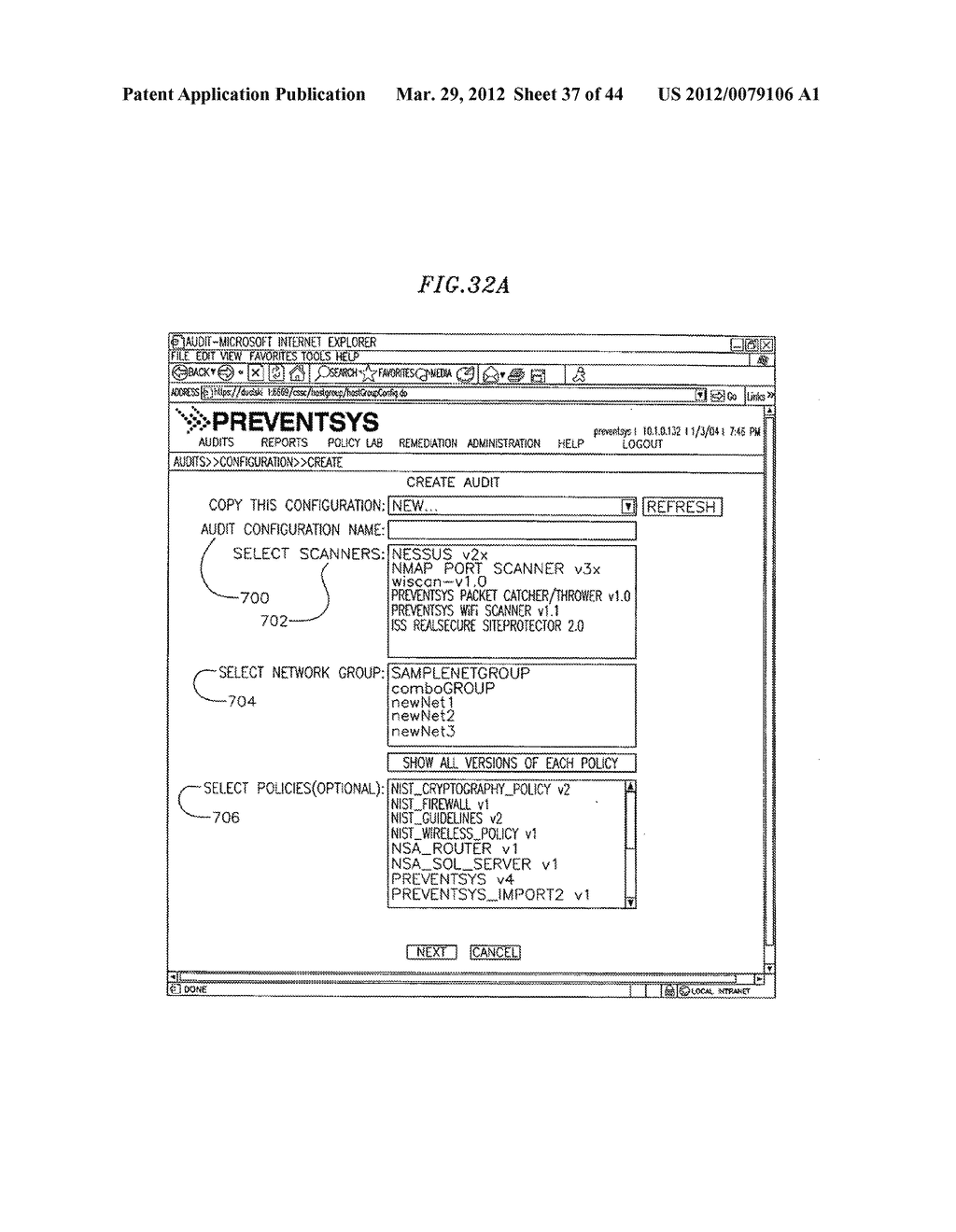 System and Method for Interfacing with Heterogeneous Network Data     Gathering Tools - diagram, schematic, and image 38