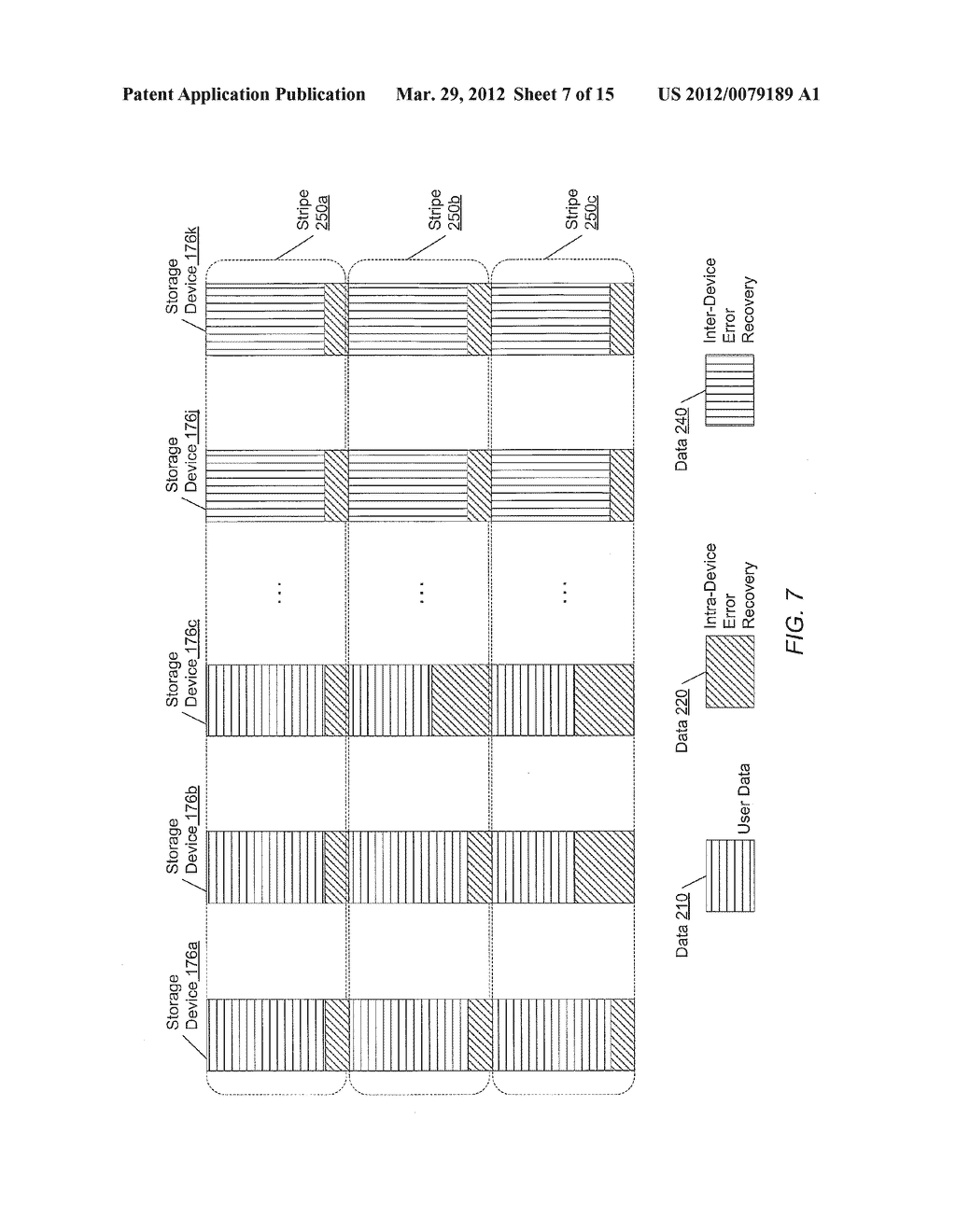 INTRA-DEVICE DATA PROTECTION IN A RAID ARRAY - diagram, schematic, and image 08