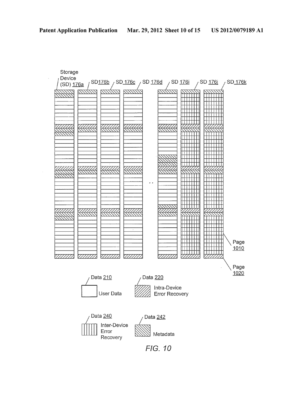 INTRA-DEVICE DATA PROTECTION IN A RAID ARRAY - diagram, schematic, and image 11