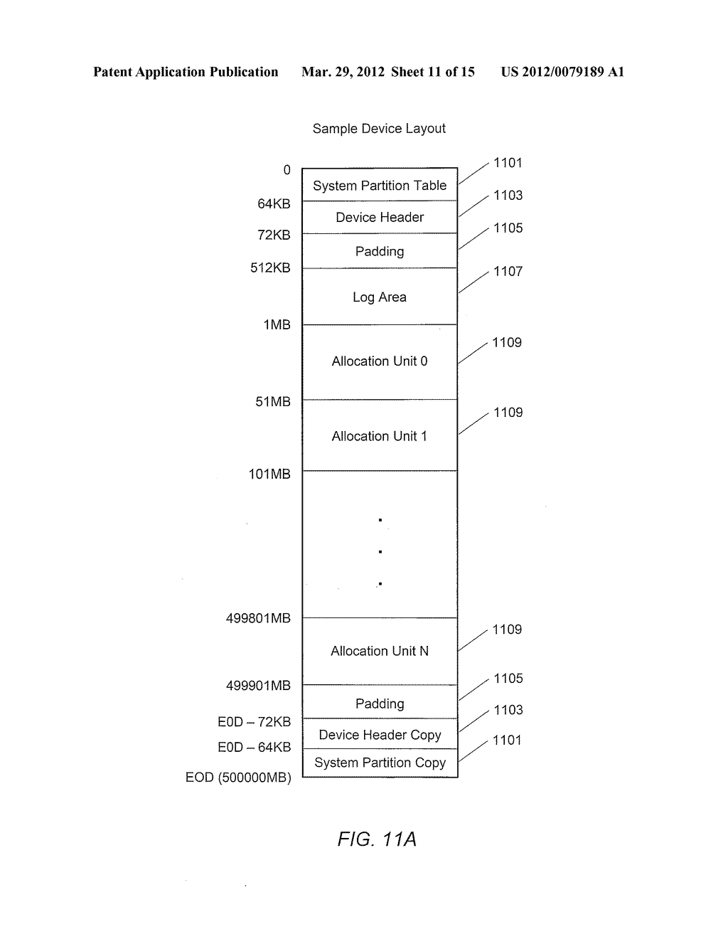 INTRA-DEVICE DATA PROTECTION IN A RAID ARRAY - diagram, schematic, and image 12