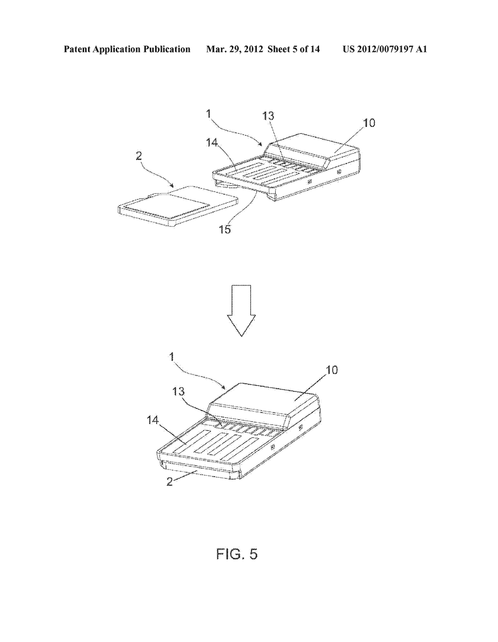 CARD-READING DEVICE AND METHOD FOR USING THE CARD-READING DEVICE TO ACCESS     MEMORY CARD - diagram, schematic, and image 06