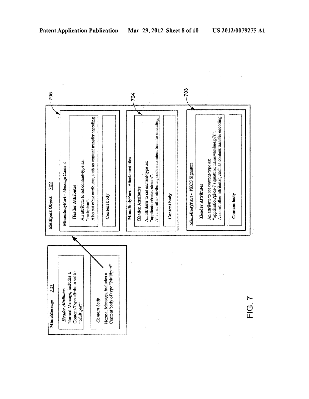 CONTENT FILTERING OF SECURE E-MAIL - diagram, schematic, and image 09