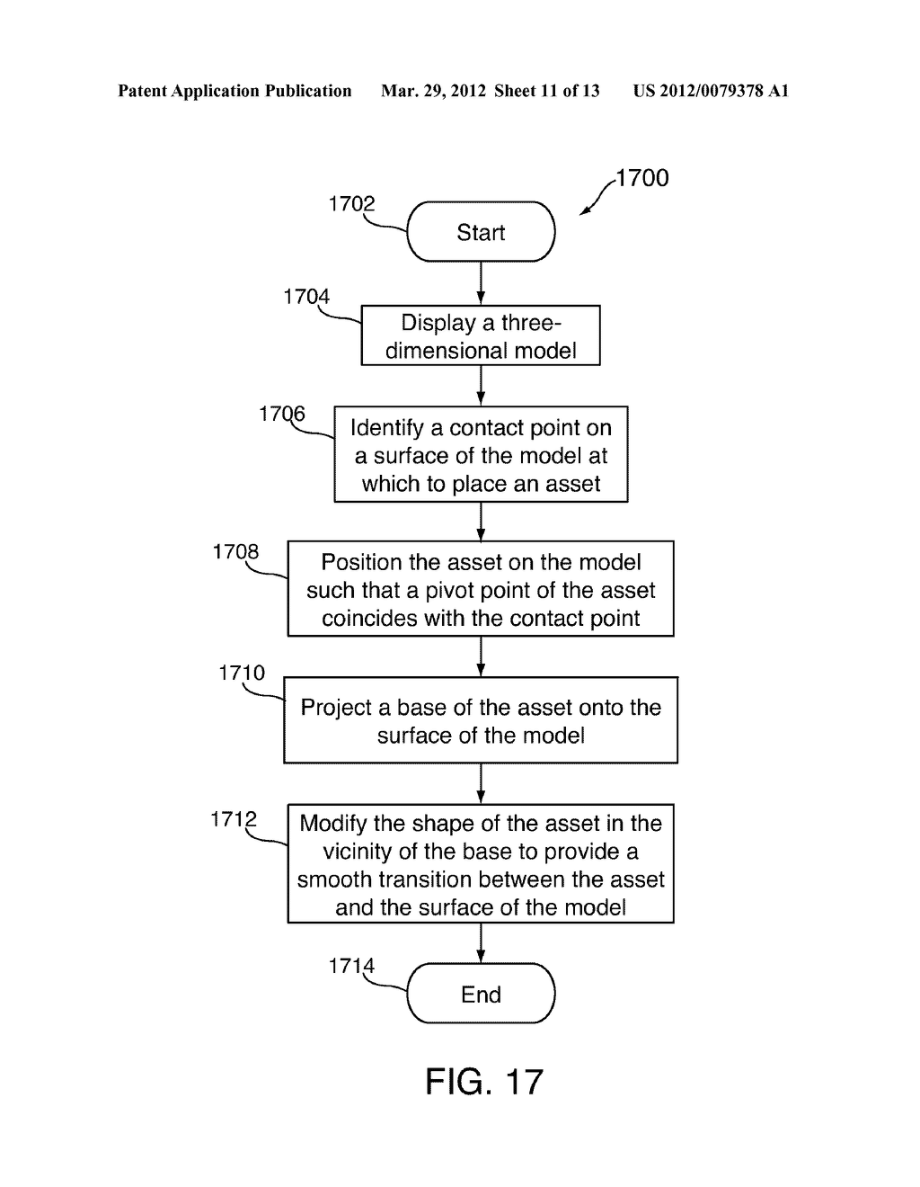 SYSTEMS, METHODS, AND COMPUTER-READABLE MEDIA FOR INTEGRATING A     THREE-DIMENSIONAL ASSET WITH A THREE-DIMENSIONAL MODEL - diagram, schematic, and image 12