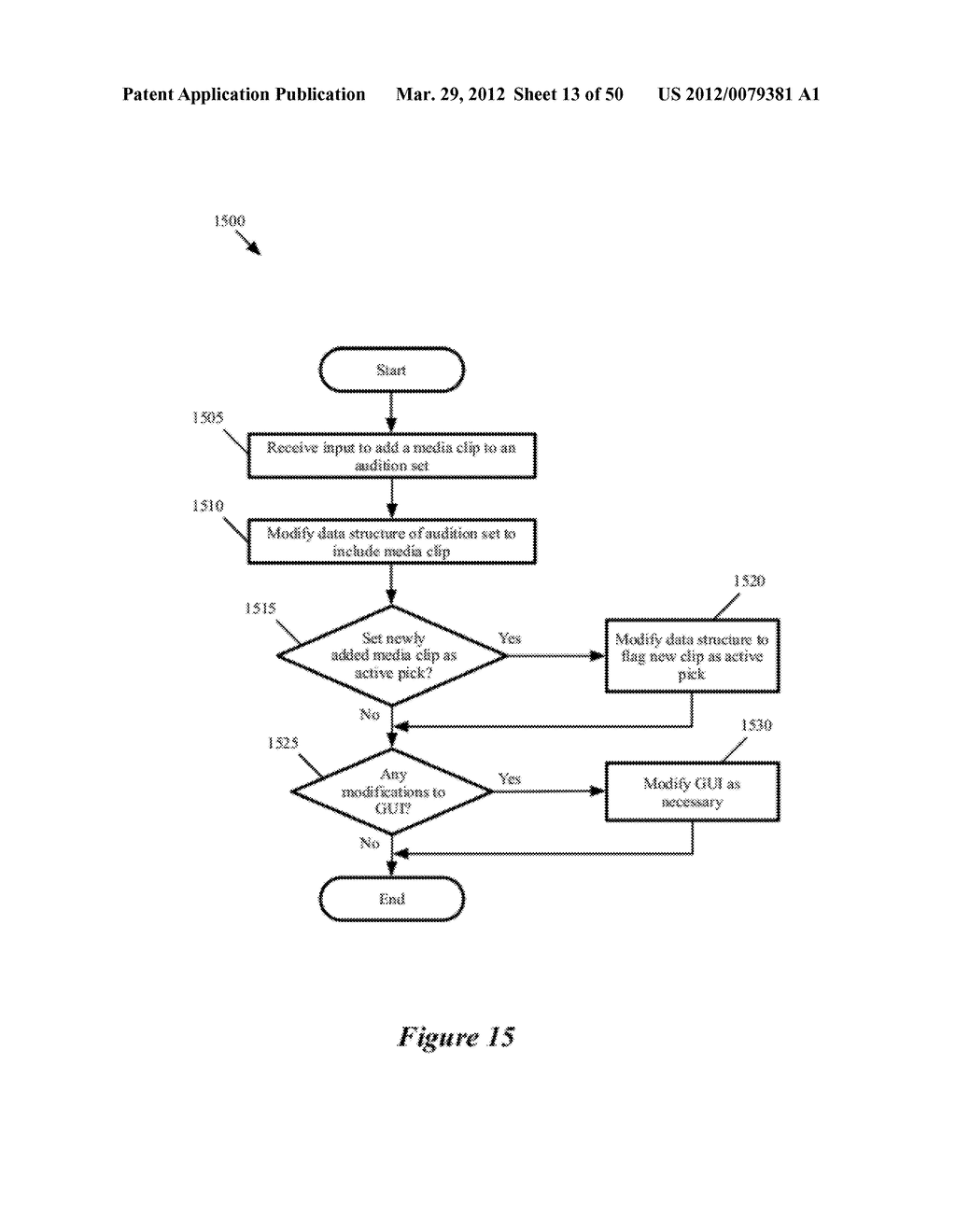 MEDIA EDITING APPLICATION FOR AUDITIONING DIFFERENT TYPES OF MEDIA CLIPS - diagram, schematic, and image 14