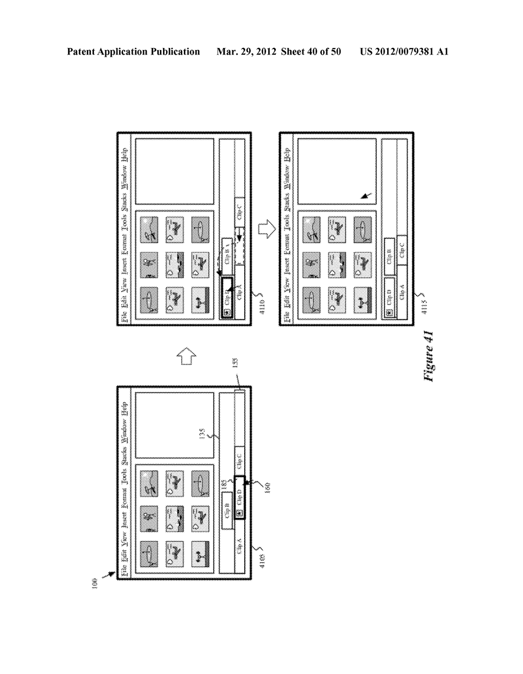 MEDIA EDITING APPLICATION FOR AUDITIONING DIFFERENT TYPES OF MEDIA CLIPS - diagram, schematic, and image 41