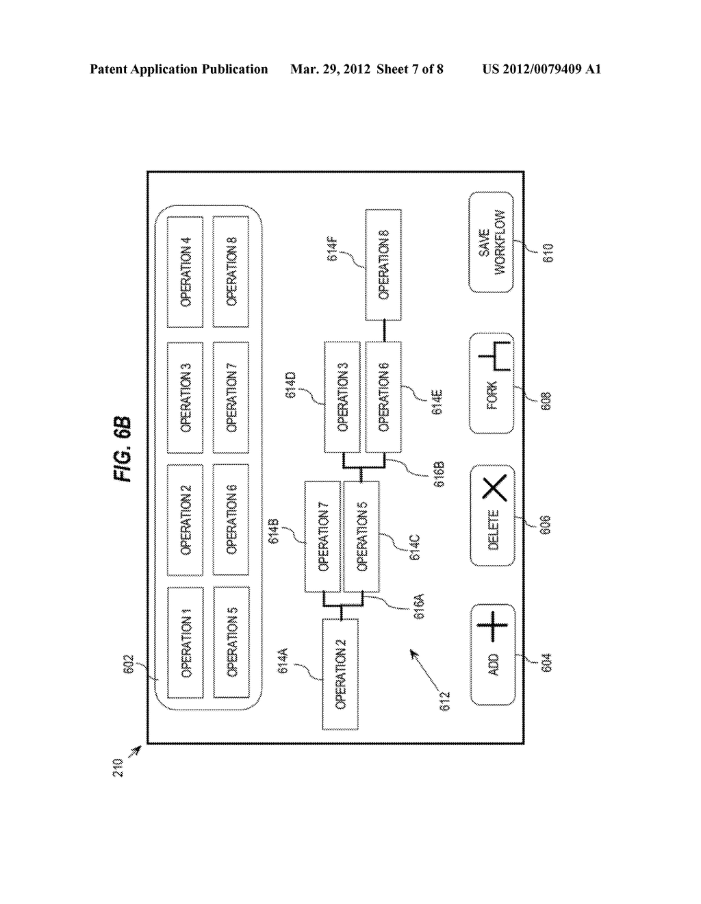 WORKFLOW MANAGEMENT AT A DOCUMENT PROCESSING DEVICE - diagram, schematic, and image 08