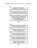 Displaying Image Thumbnails in Re-Used Screen Real Estate diagram and image