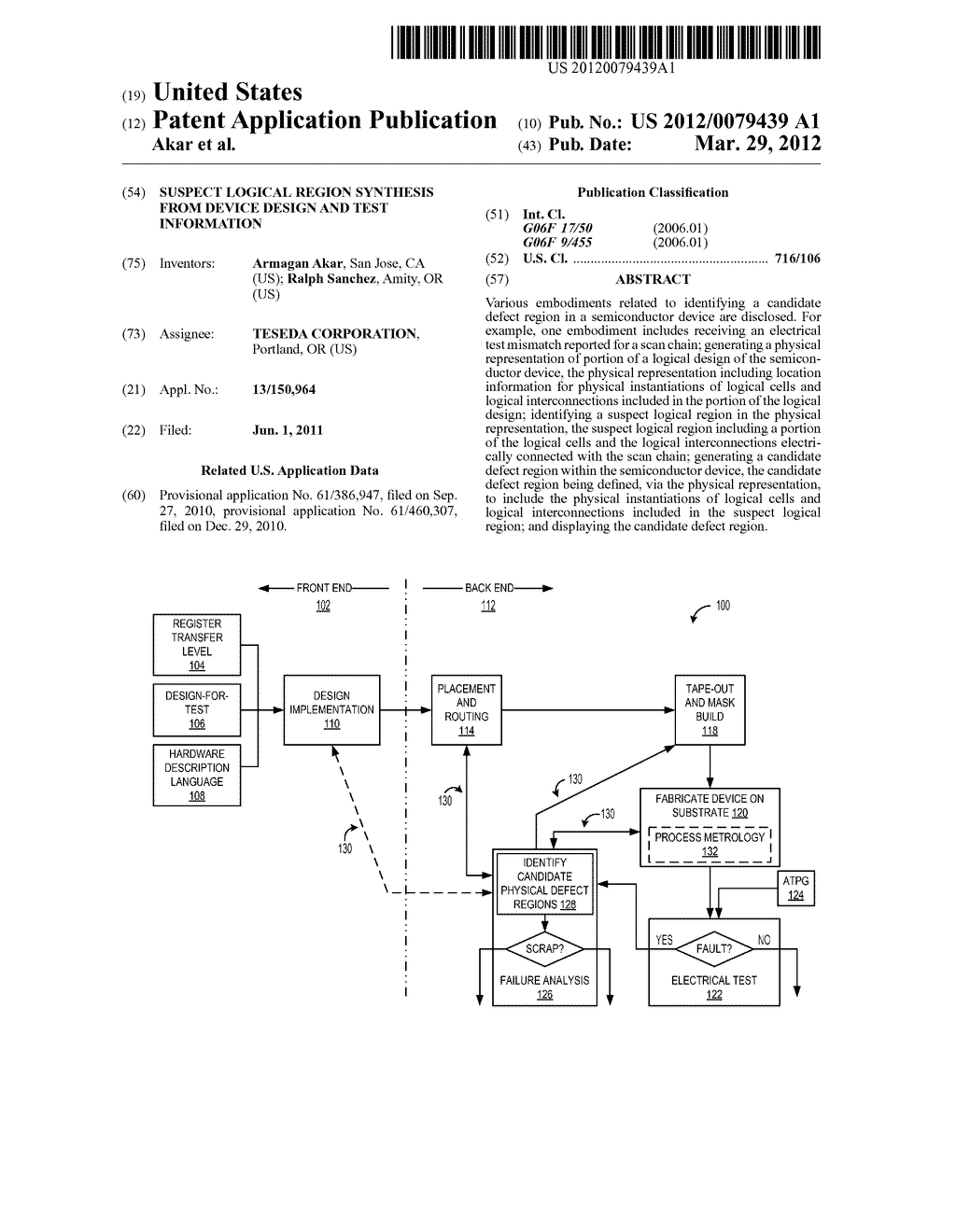 SUSPECT LOGICAL REGION SYNTHESIS FROM DEVICE DESIGN AND TEST INFORMATION - diagram, schematic, and image 01