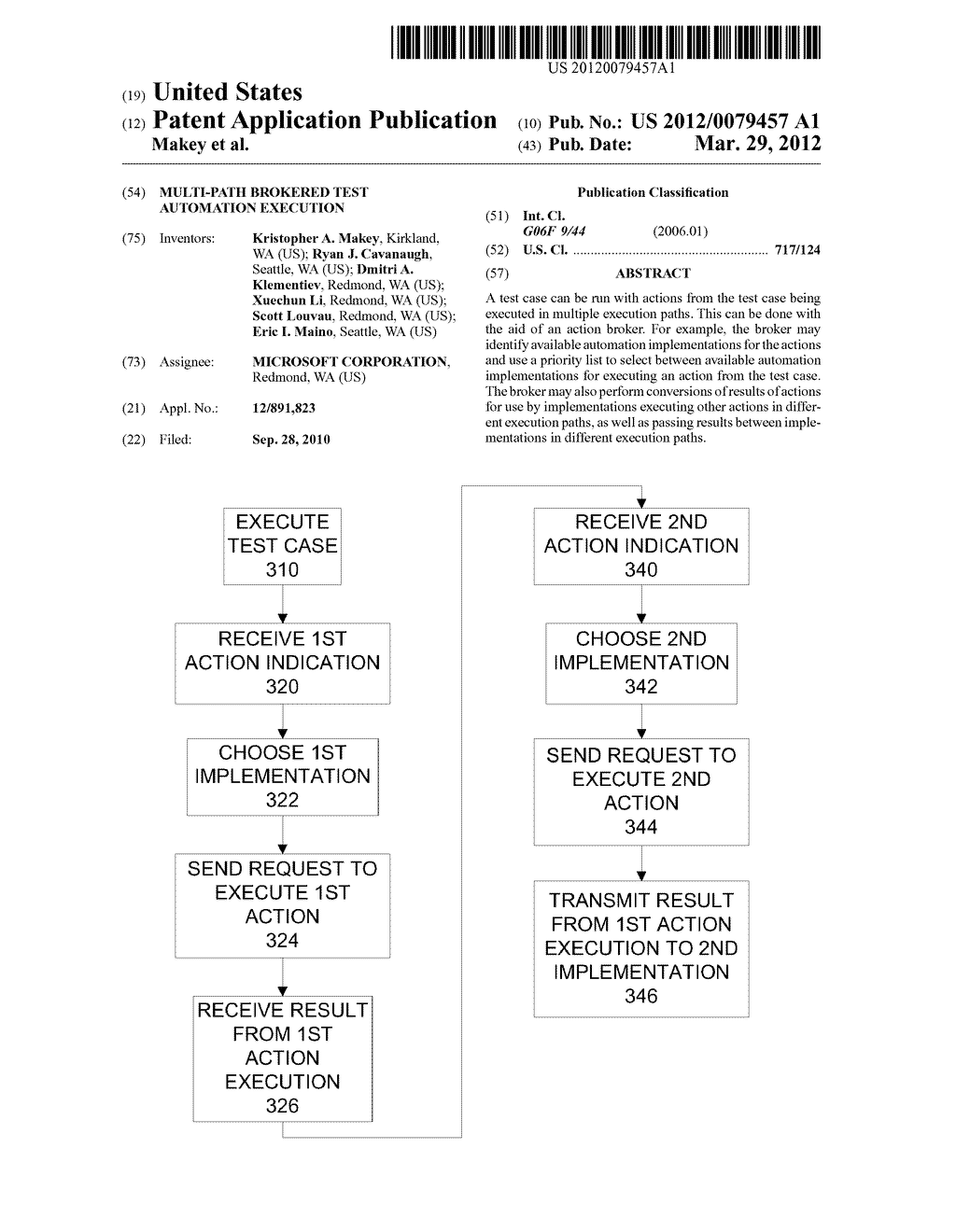 MULTI-PATH BROKERED TEST AUTOMATION EXECUTION - diagram, schematic, and image 01