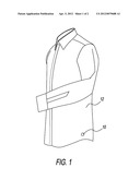 While Being Worn, Magnetically Attaching A Man s Dress Shirt To His     Undershirt diagram and image