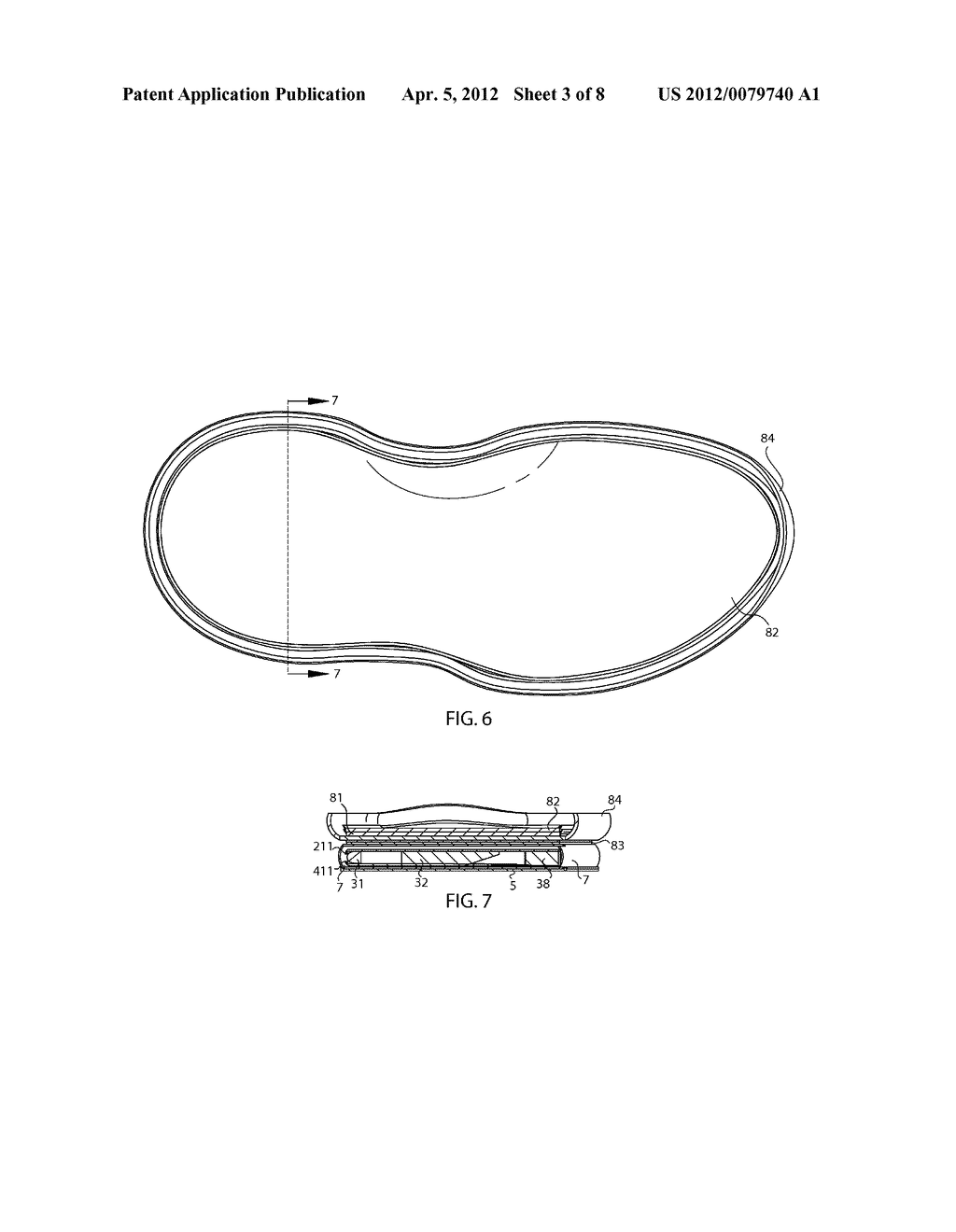 Basketball Shoe Sole - diagram, schematic, and image 04