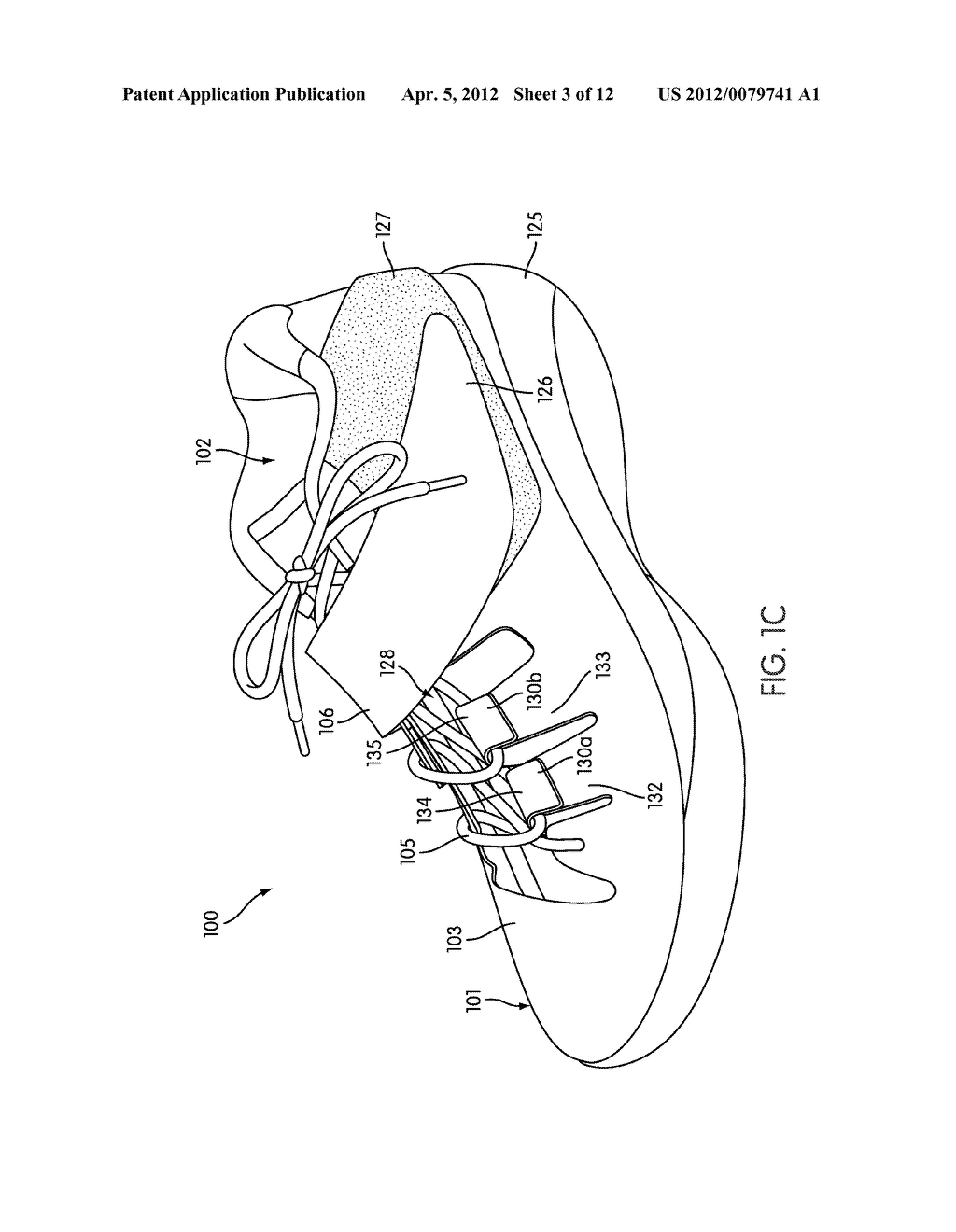 Footwear with Internal Harness - diagram, schematic, and image 04