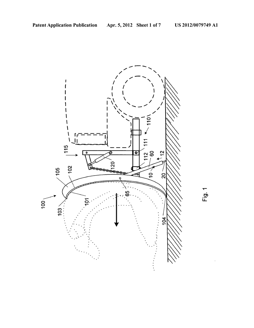 Plow back blade for snow removal - diagram, schematic, and image 02