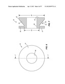 ROOFING GROMMET FORMING A SEAL BETWEEN A ROOF-MOUNTED STRUCTURE AND A ROOF diagram and image