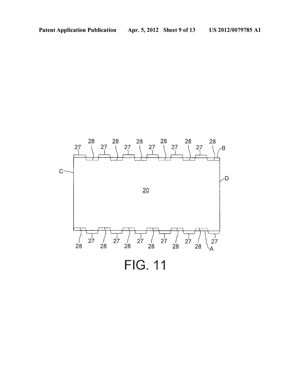 PANEL FOR SHEATHING SYSTEM AND METHOD - diagram, schematic, and image 10