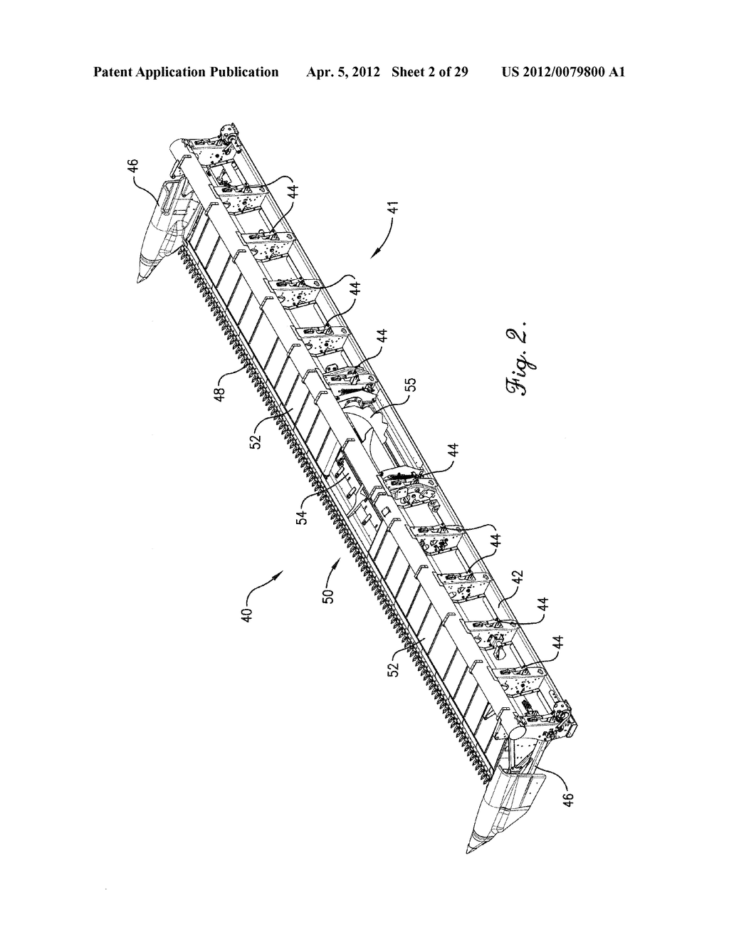 Interlocking Belt Guards for a Draper Header - diagram, schematic, and image 03