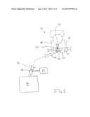 SENSOR COMMUNICATION SYSTEM AND MACHINE HAVING THE SAME diagram and image