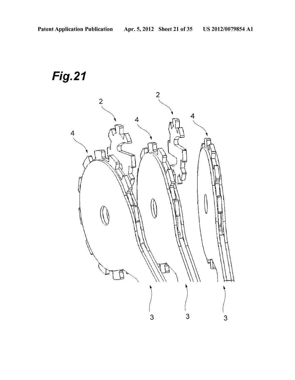 Knitting Element Comprising Rotor and Knitting Machine - diagram, schematic, and image 22