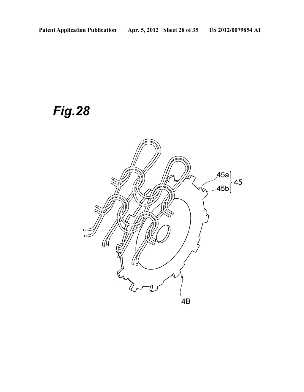 Knitting Element Comprising Rotor and Knitting Machine - diagram, schematic, and image 29