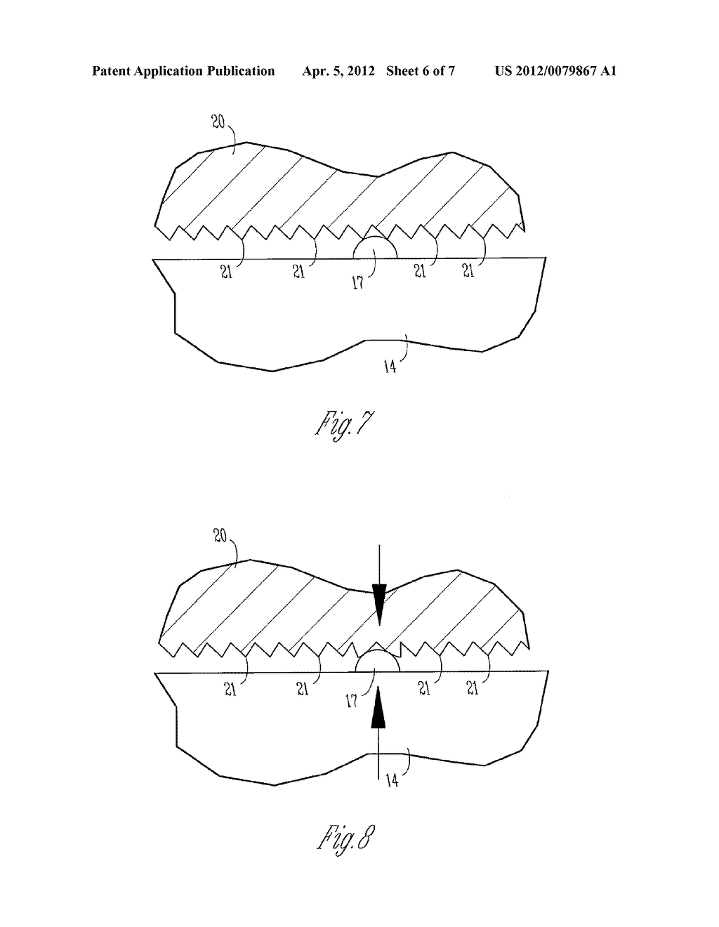 TOOL FOR DEFORMING THREADS AT A PARTICULAR LOCATION ON A FASTENER - diagram, schematic, and image 07