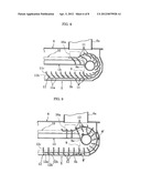 CHIP DISCHARGE DEVICE OF MACHINE TOOL diagram and image