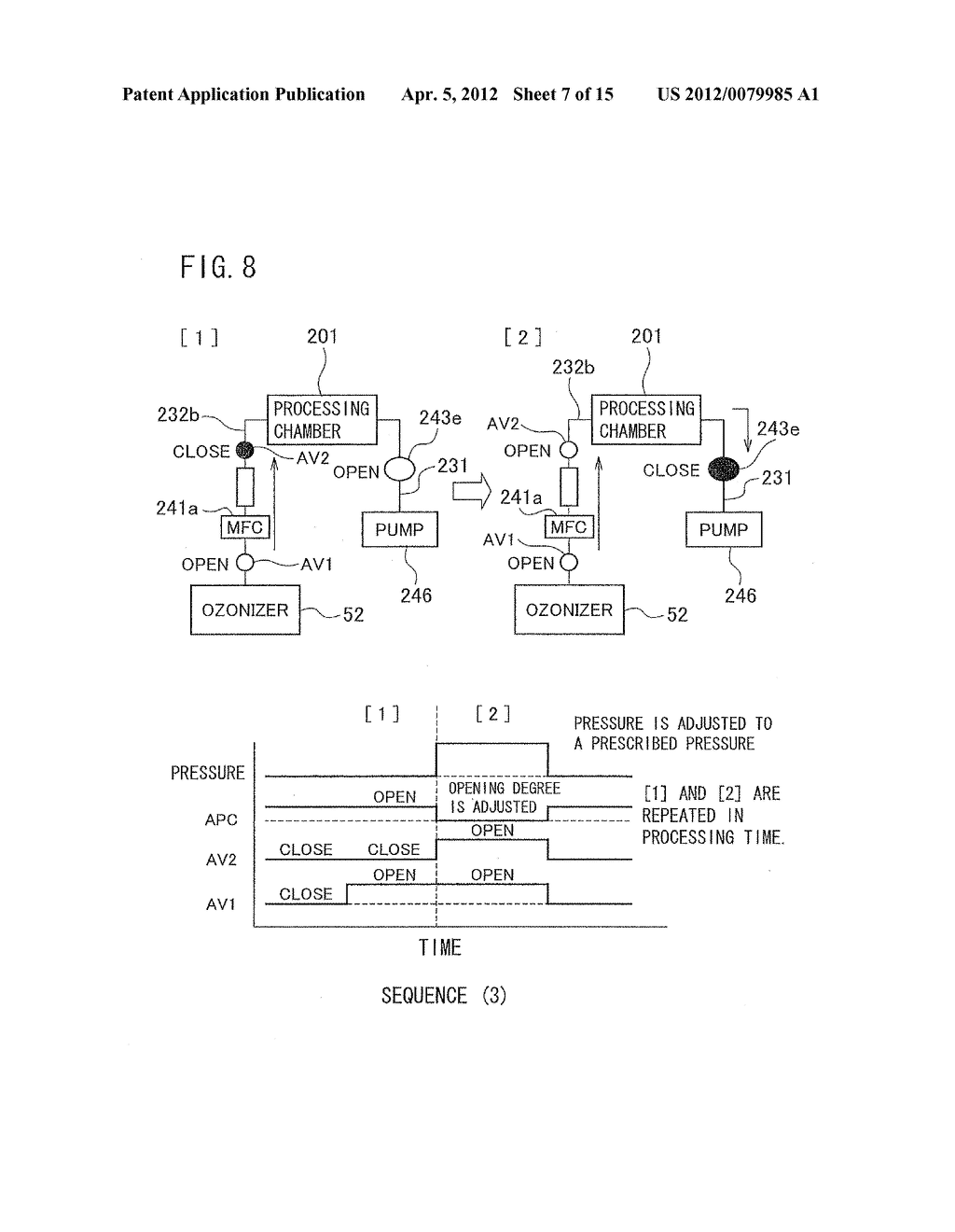 METHOD FOR PROCESSING SUBSTRATE AND SUBSTRATE PROCESSING APPARATUS - diagram, schematic, and image 08