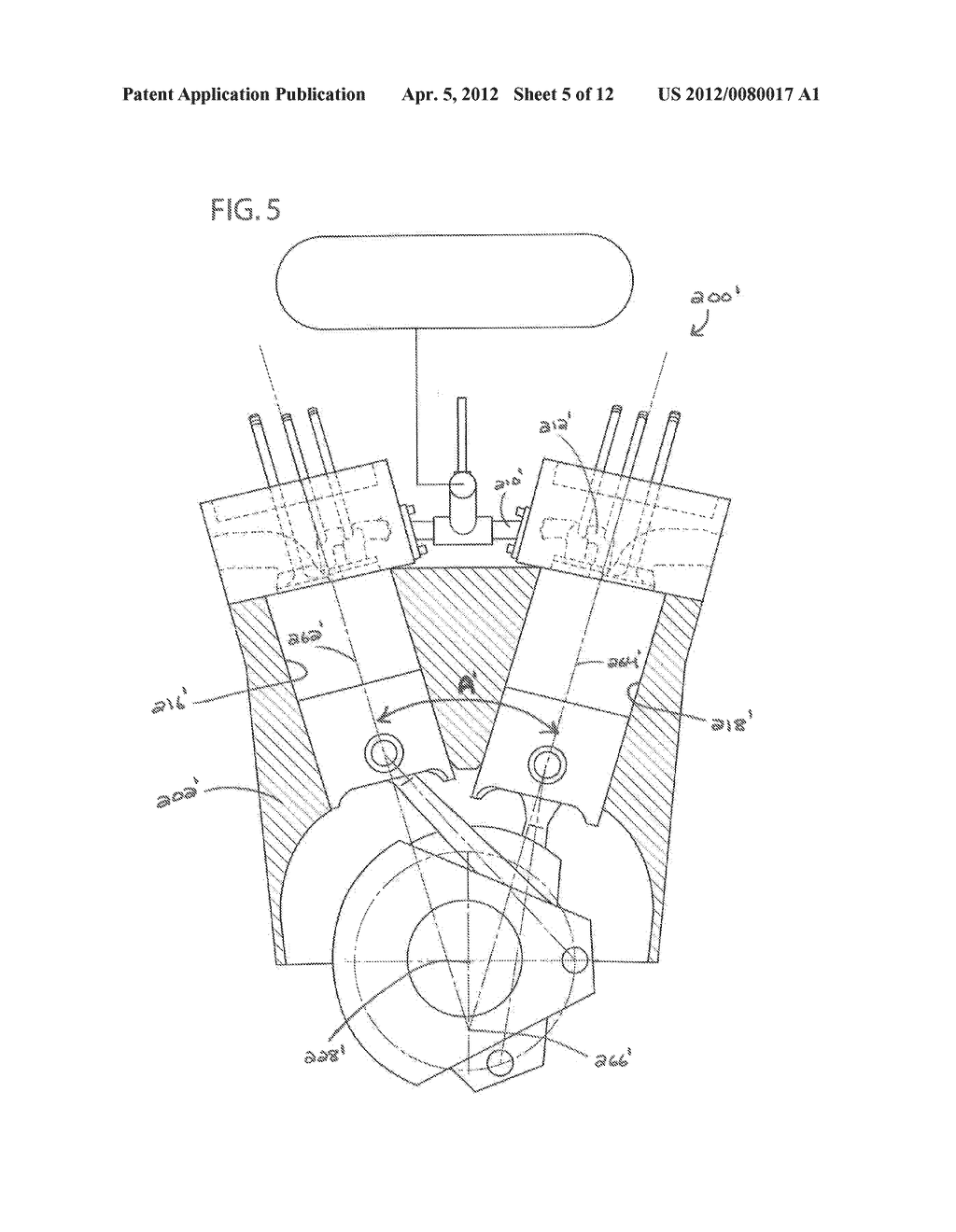 SPLIT-CYCLE AIR HYBRID V-ENGINE - diagram, schematic, and image 06