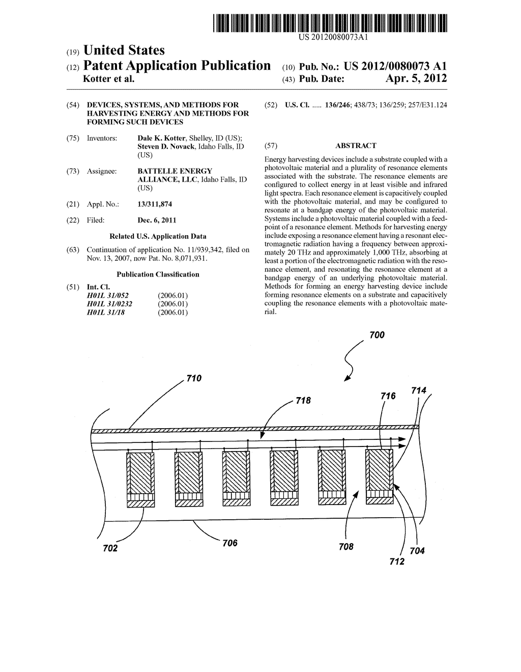 DEVICES, SYSTEMS, AND METHODS FOR HARVESTING ENERGY AND METHODS FOR     FORMING SUCH DEVICES - diagram, schematic, and image 01