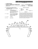 TIRE WITH TREAD PROFILE HAVING CONTINUOUS CURVATURE AND METHOD FOR FORMING     TIRE diagram and image