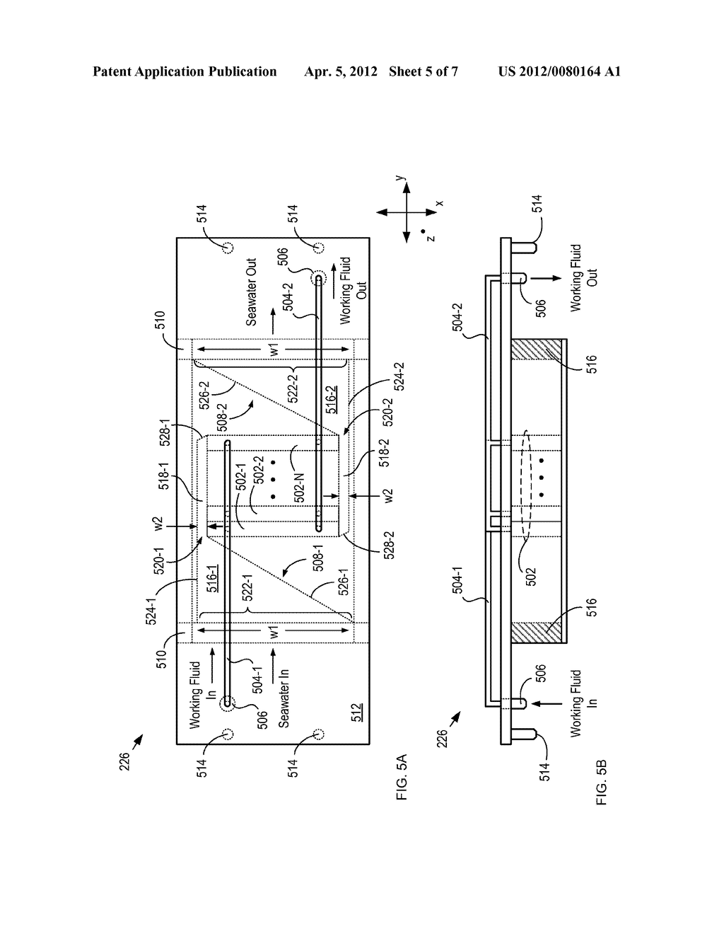 Heat-Exchange Apparatus with Pontoon-based Fluid Distribution System - diagram, schematic, and image 06