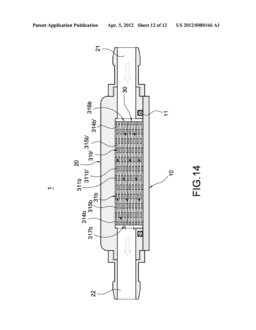 LIQUID-COOLING HEAT SINK AND HEAT EXCHANGER THEREOF - diagram, schematic, and image 13