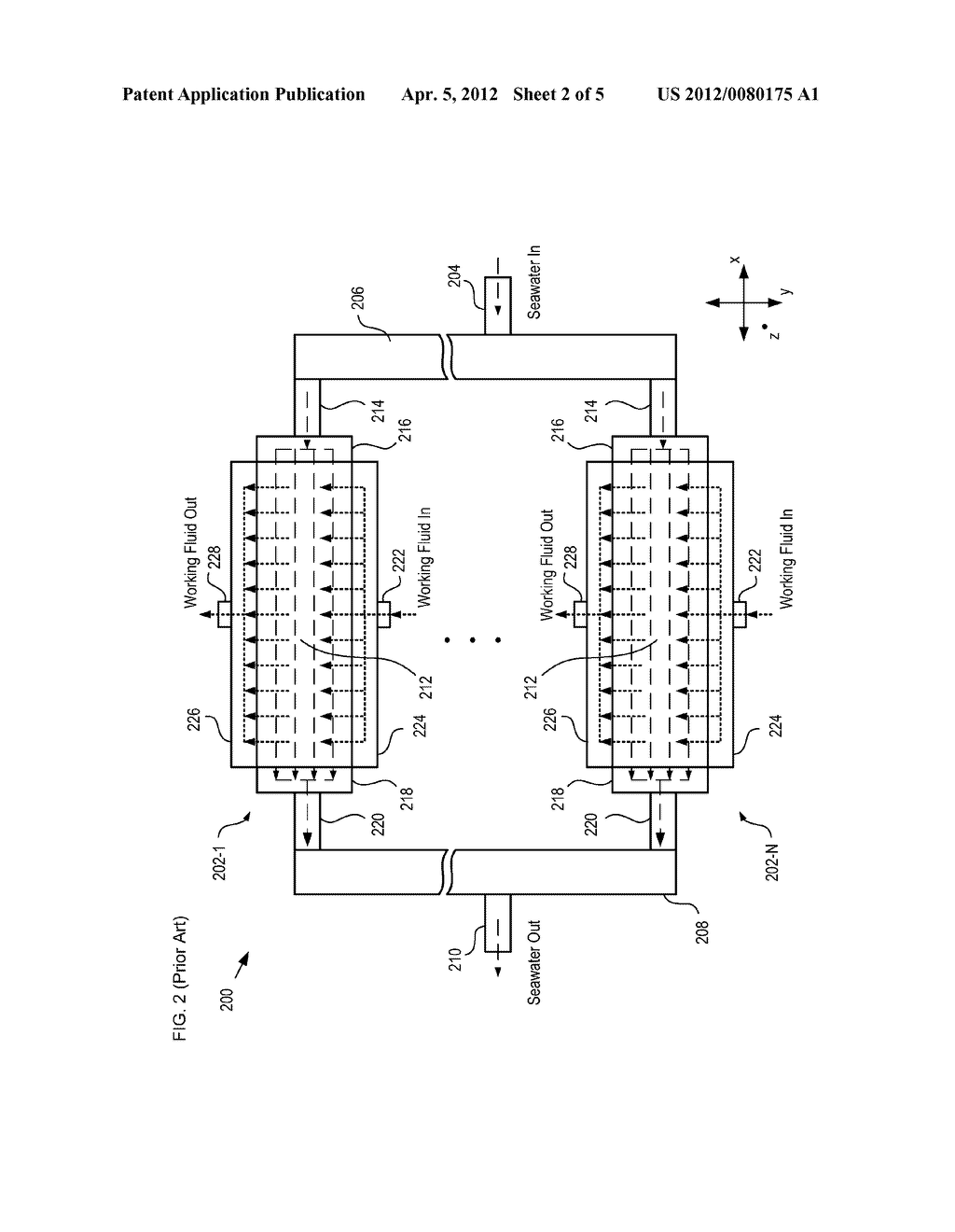 Manifolding Arrangement for a Modular Heat-Exchange Apparatus - diagram, schematic, and image 03