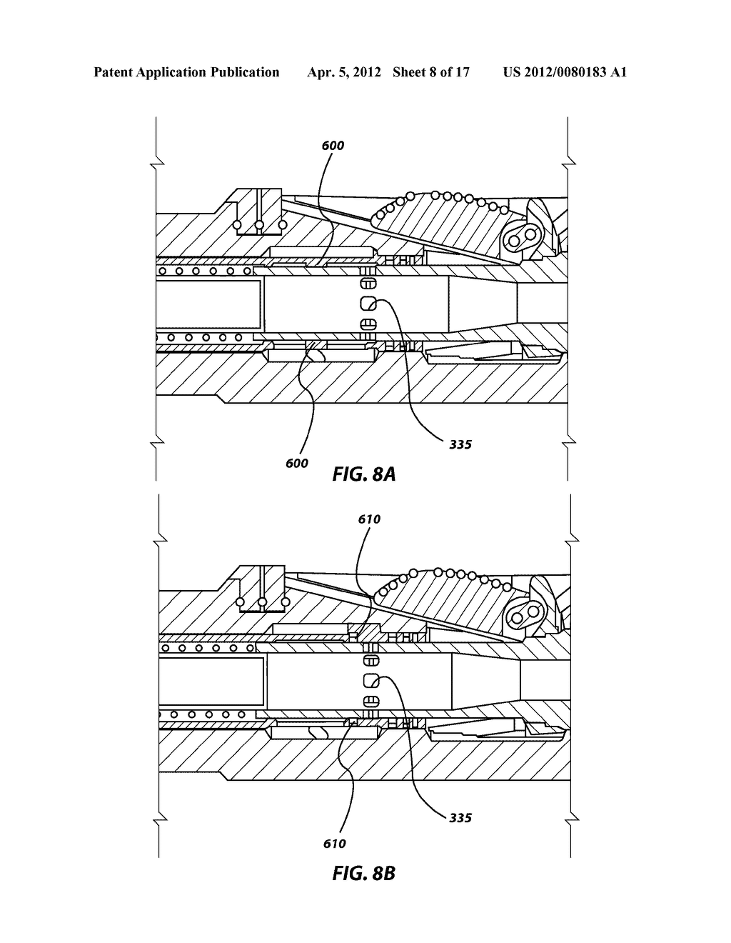 REMOTELY CONTROLLED APPARATUS FOR DOWNHOLE APPLICATIONS, COMPONENTS FOR     SUCH APPARATUS, REMOTE STATUS INDICATION DEVICES FOR SUCH APPARATUS, AND     RELATED METHODS - diagram, schematic, and image 09