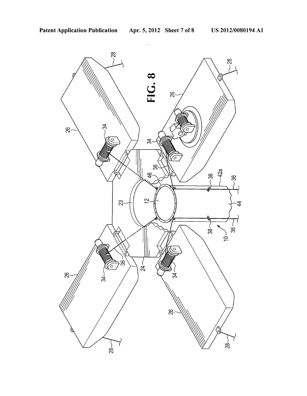 METHOD AND APPARATUS FOR CAPTURING OIL LEAKING FROM AN UNDERWATER WELL - diagram, schematic, and image 08