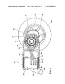 BATTERY MODULE MOUNTING STRUCTURE FOR MOTOR-DRIVEN TWO-WHEELED VEHICLE diagram and image
