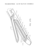 STAPLE CARTRIDGE COMPRISING A VARIABLE THICKNESS COMPRESSIBLE PORTION diagram and image